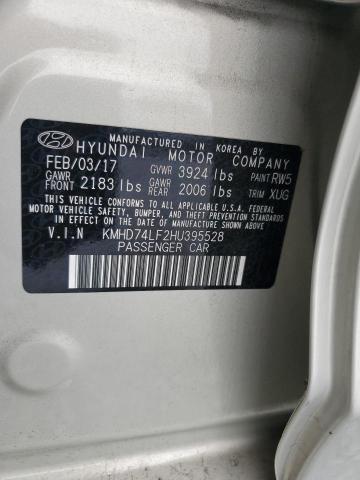 2017 HYUNDAI ELANTRA SE - KMHD74LF2HU395528