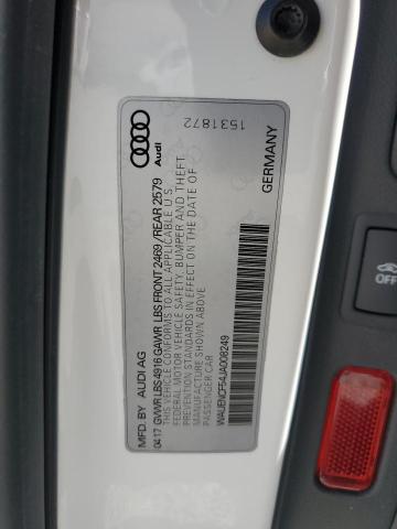 2018 AUDI A5 PREMIUM - WAUENCF54JA008249