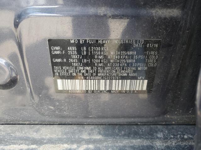 2016 SUBARU OUTBACK 2. - 4S4BSBNC7G3279761