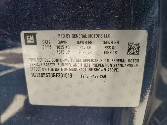 2016 CHEVROLET MALIBU LS - 1G1ZB5ST8GF201019