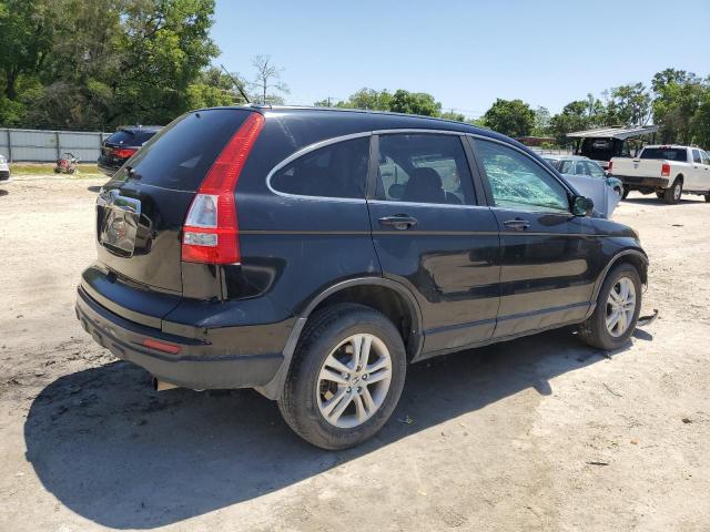 HONDA CR-V EXL 2011 black  gas 5J6RE3H74BL025751 photo #4