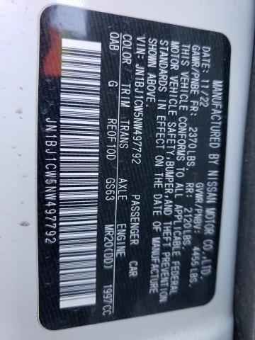 2022 NISSAN ROGUE SPOR - JN1BJ1CW5NW497792