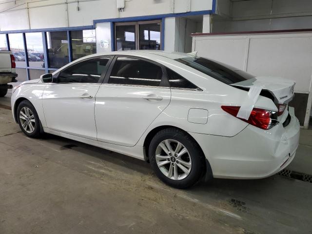 HYUNDAI SONATA GLS 2013 white  gas 5NPEB4AC8DH723247 photo #3