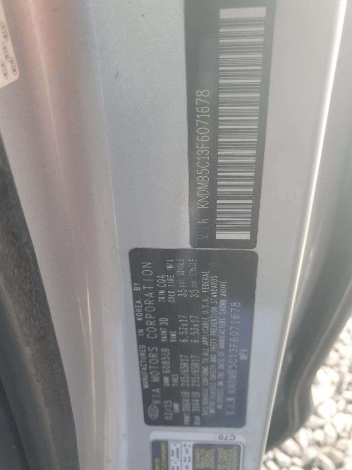 Lot #3286933797 2015 KIA SEDONA LX