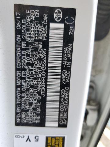 2017 TOYOTA PRIUS - JTDKBRFU0H3566395