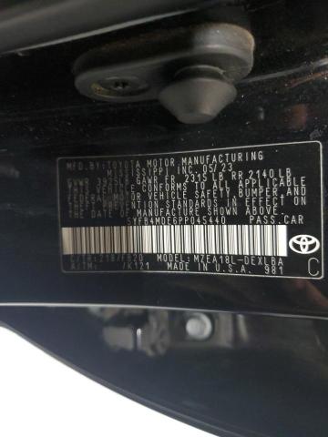 2023 TOYOTA COROLLA LE - 5YFB4MDE6PP045440