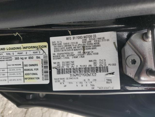 2016 FORD FUSION SE - 3FA6P0H79GR361332