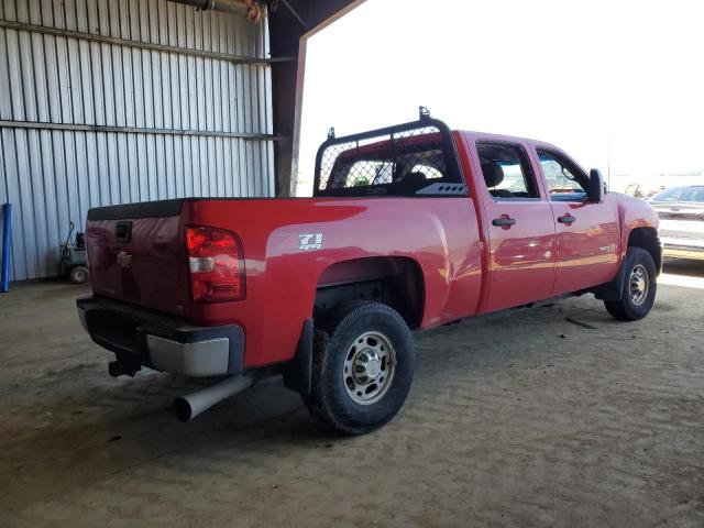 CHEVROLET SILVERADO 2007 red crew pic diesel 1GCHK23657F534885 photo #4