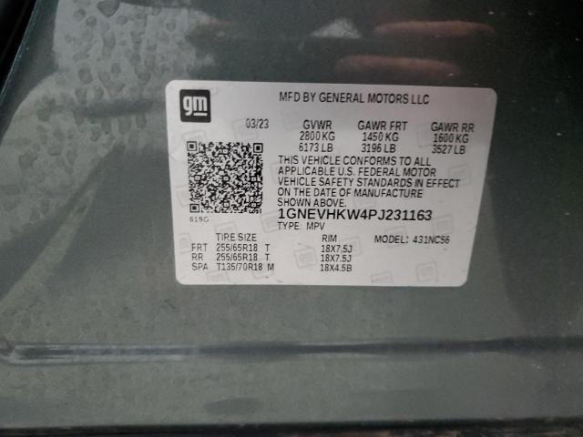2023 CHEVROLET TRAVERSE L - 1GNEVHKW4PJ231163