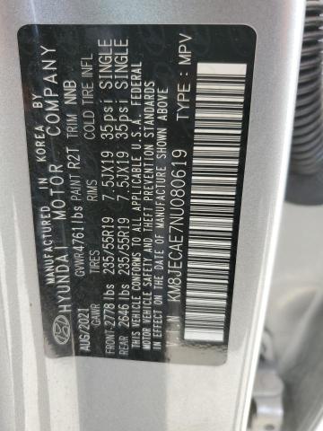 2022 HYUNDAI TUCSON LIM - KM8JECAE7NU080619