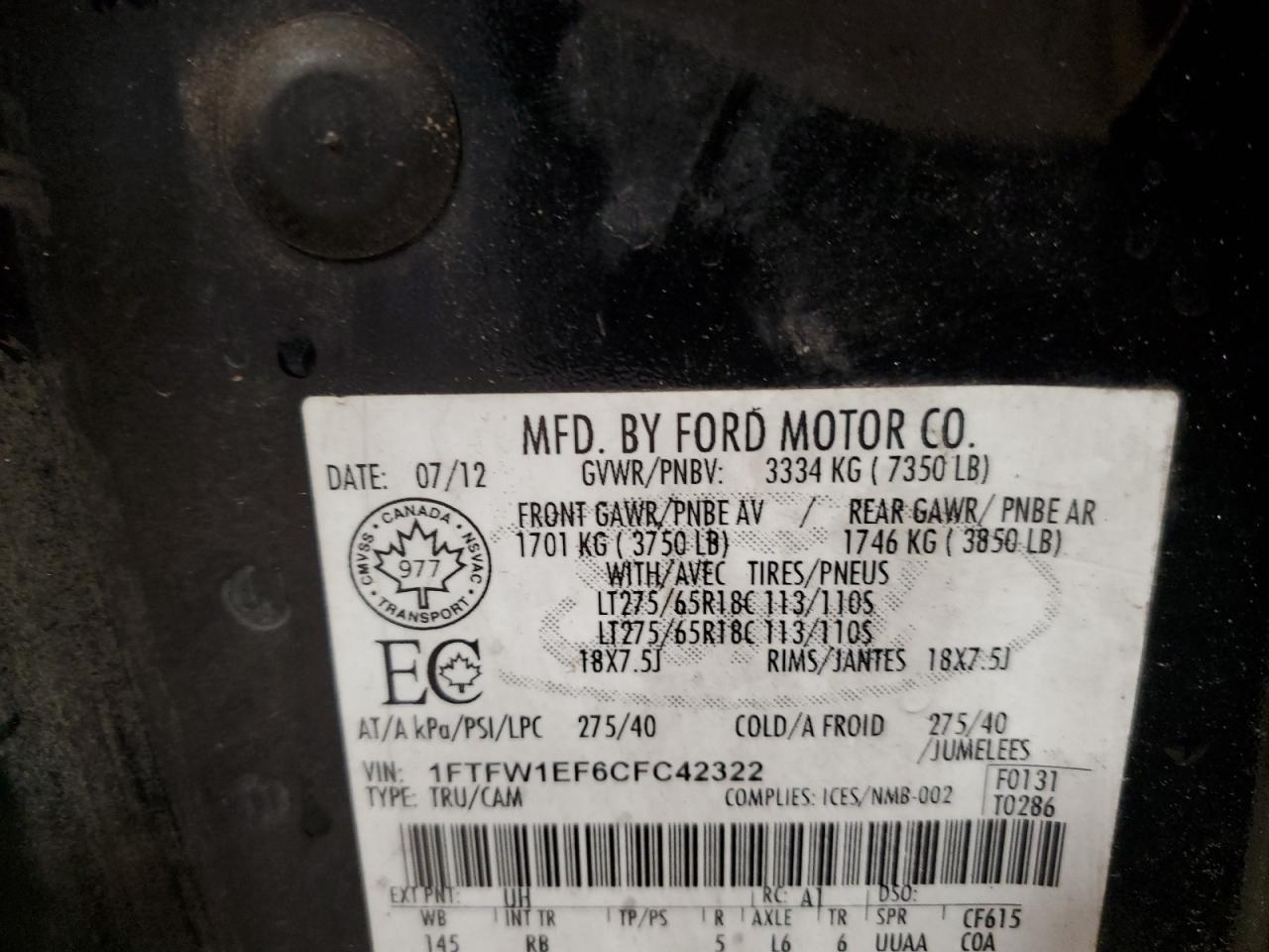 FORD F-150 SUPERCREW