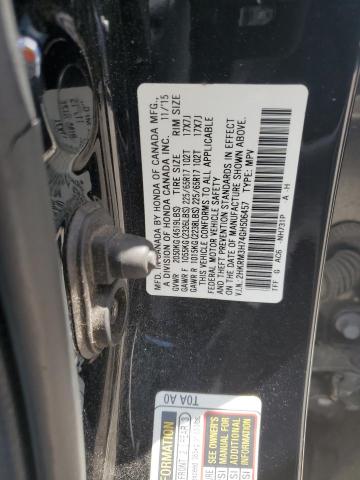2016 HONDA CR-V EXL - 2HKRM3H74GH506457