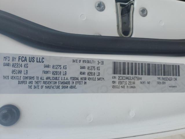2018 CHRYSLER 300 TOURIN - 2C3CCAAG3JH275644