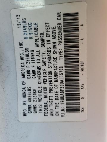 2013 ACURA TL - 19UUA8F20DA005769