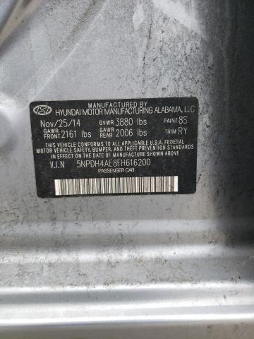 2015 HYUNDAI ELANTRA SE - 5NPDH4AE8FH616200