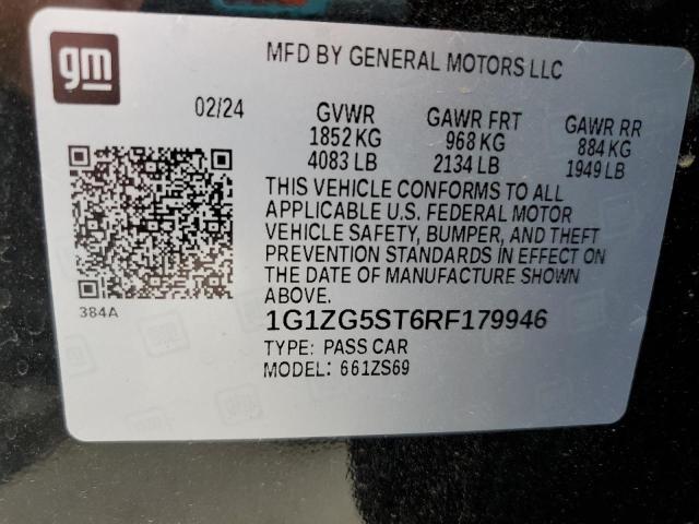 2024 CHEVROLET MALIBU RS - 1G1ZG5ST6RF179946