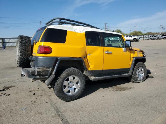 TOYOTA FJ CRUISER 2007 yellow  gas JTEBU11F270079649 photo #4