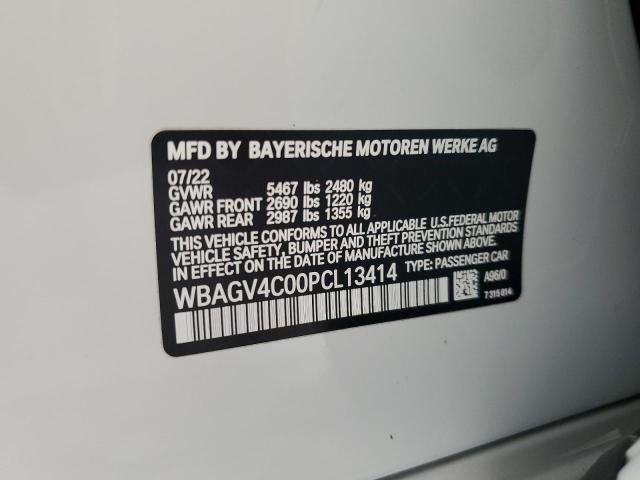 2023 BMW 840XI WBAGV4C00PCL13414