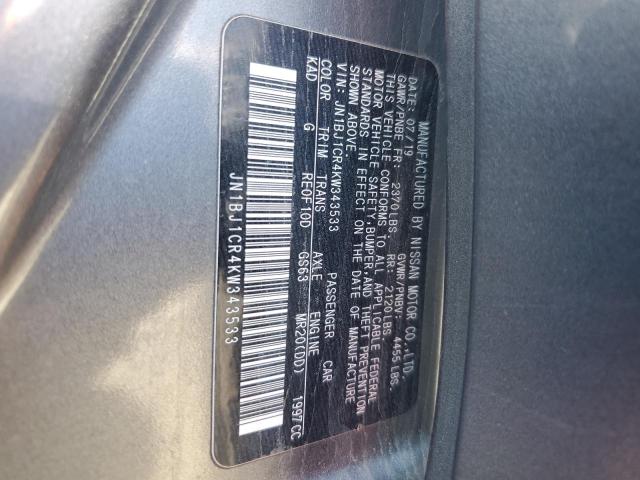 2019 NISSAN ROGUE SPORT S - JN1BJ1CR4KW343533