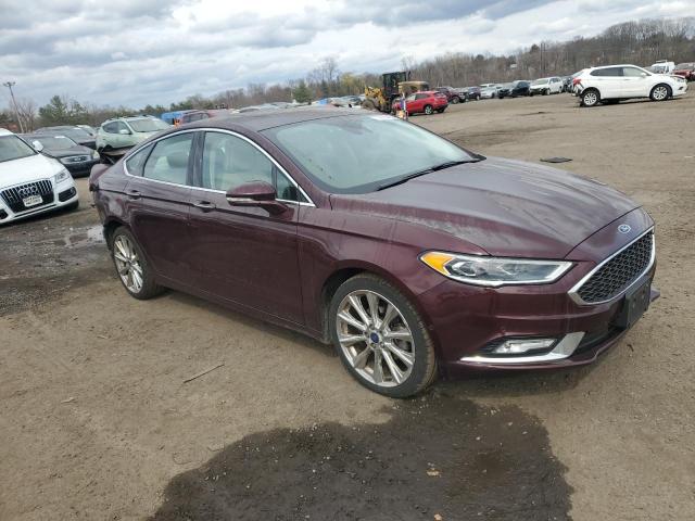 Vin: 3fa6p0d97hr160697, lot: 52299455, ford fusion titanium 20174