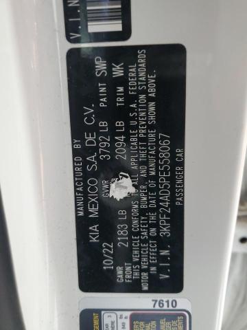 2023 KIA FORTE LX - 3KPF24AD5PE558067