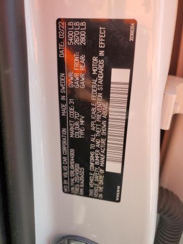 2022 VOLVO XC60 B5 IN - YV4L12RL6N1044909