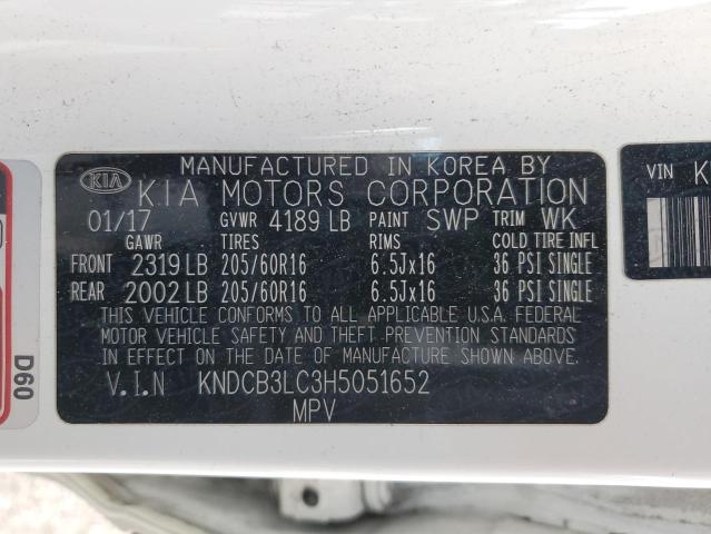 2017 KIA NIRO FE - KNDCB3LC3H5051652
