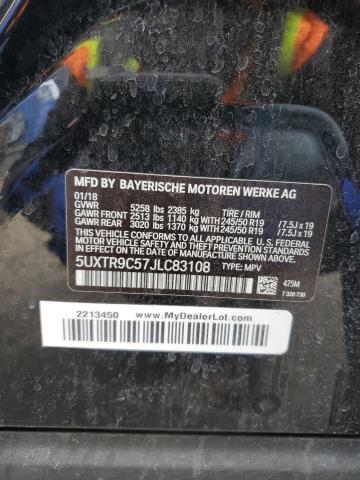 2018 BMW X3 XDRIVE3 - 5UXTR9C57JLC83108