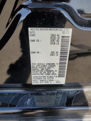 2023 NISSAN ALTIMA SR - 1N4BL4CV3PN358176