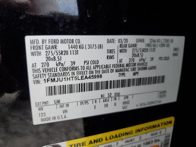 2020 FORD EXPEDITION - 1FMJU1HT5LEA45998
