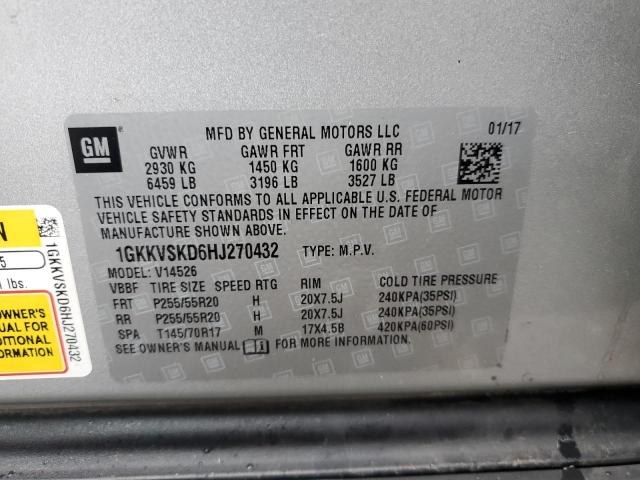 2017 GMC ACADIA LIM - 1GKKVSKD6HJ270432