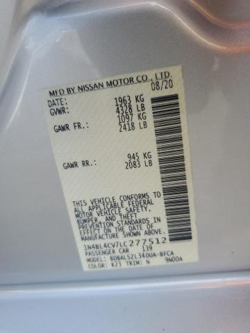 2020 NISSAN ALTIMA SR - 1N4BL4CV7LC277512