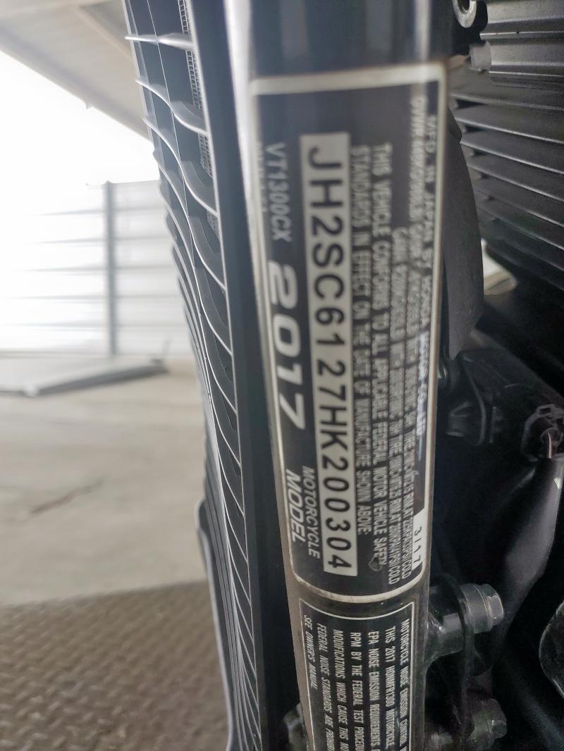 2017 HONDA VT1300 CX - JH2SC6127HK200304