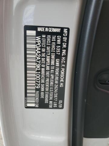 2019 PORSCHE PANAMERA B - WP0AA2A73KL100779