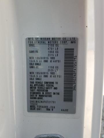 2015 CHEVROLET CITY EXPRE - 3N63M0ZN2FK721791