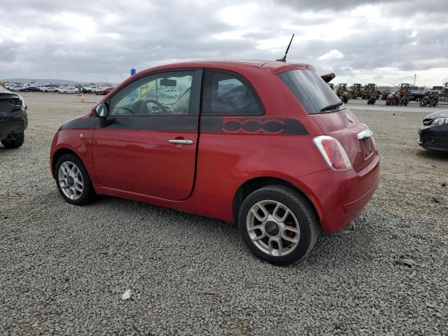 FIAT 500 POP 2012 red hatchbac gas 3C3CFFAR1CT102446 photo #3