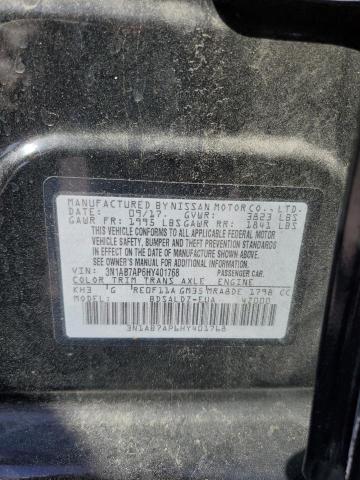 2017 NISSAN SENTRA S - 3N1AB7AP6HY401768