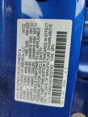2022 HONDA CR-V EX - 7FARW1H57NE007942