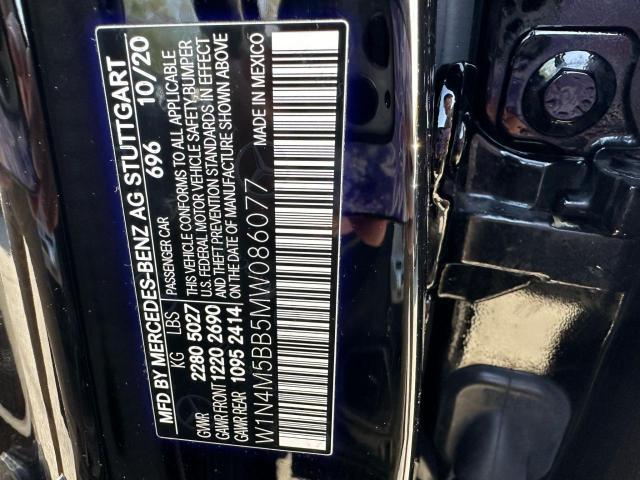 2021 MERCEDES-BENZ GLB AMG 35 W1N4M5BB5MW086077
