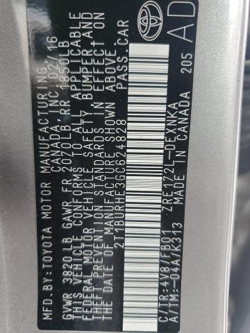 2016 TOYOTA COROLLA L - 2T1BURHE3GC624828