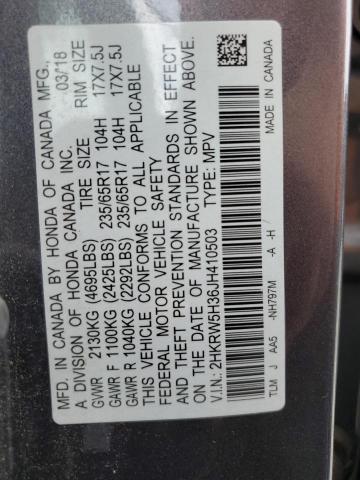 2018 HONDA CR-V LX - 2HKRW5H36JH410503