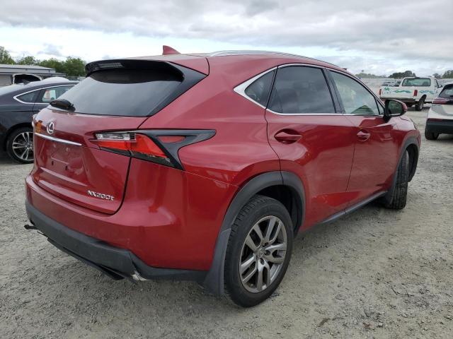 LEXUS NX 200T 2015 red  gas JTJYARBZ5F2021856 photo #4