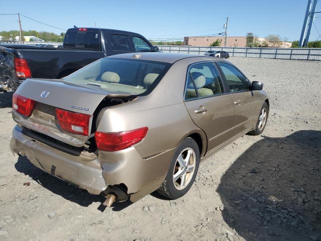 HONDA ACCORD EX 2005 gold  gas 1HGCM56825A114161 photo #4