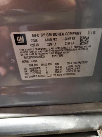2015 BUICK ENCORE CON - KL4CJBSB8FB125629
