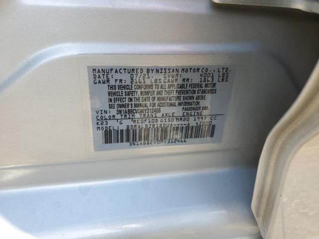 2021 NISSAN SENTRA SV - 3N1AB8CV0MY312466