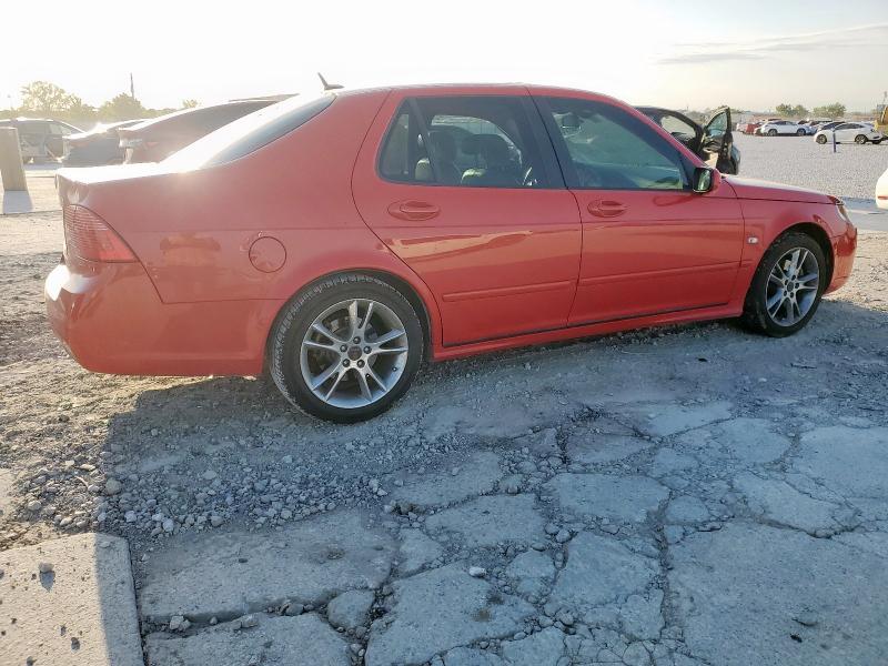 SAAB 9-5 2.3T 2008 red  gas YS3ED49G983504454 photo #4