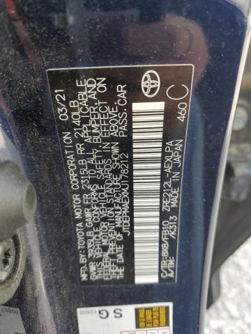 2021 TOYOTA COROLLA LE - JTDEPMAEXMJ178212