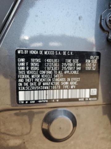 2021 HONDA HR-V LX - 3CZRU5H38MM716679