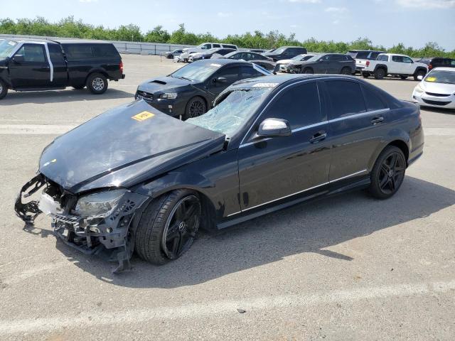 MERCEDES-BENZ C 300 2008 black  gas WDDGF54X58R030450 photo #1