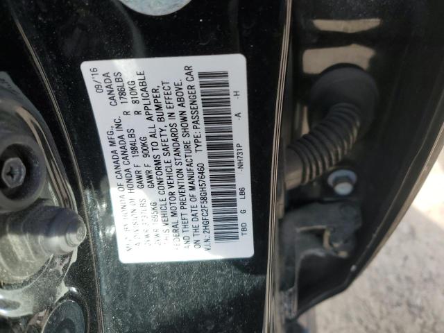 2016 HONDA CIVIC LX - 2HGFC2F58GH576460